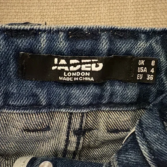 Jaded London Blue Denim Skirt - Picture 3 of 4